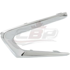 Daytime Running Lamp Trim Passenger Side Chevrolet Malibu Hybrid 2016-2018 Chrome L/Ls Model For Use Without Drl , GM1039196