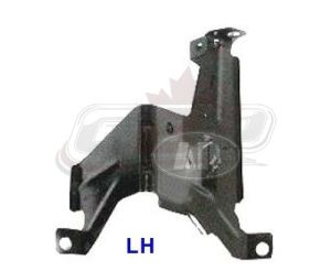Bumper Bracket Front Outer Driver Side Gmc Sierra Hybrid 2009-2012 Steel , GM1066182