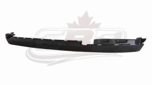 Valance Bumper Front Lower Gmc Acadia 2013-2016 Dark Gray With Moulding Hole Capa , GM1095198C