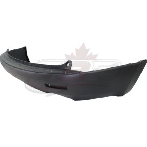 Bumper Rear Gmc Acadia 2007-2012 Without Sensor Hole Textured Black Exclude Denali , GM1100805