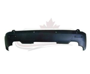 Bumper Rear Gmc Acadia 2007-2012 With Sensor Hole Textured Black Exclude Denali Capa , GM1100806C