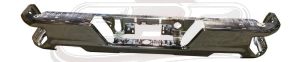 2019-2025 Gmc Sierra 2500 Bumper Face Bar Rear Steel Chrome , GM1102576
