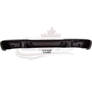 Bumper Rear Chevrolet Express 1996-2019 Assembly Black Without Sensor With Bracket/Black Pads , GM1103143