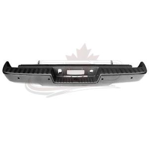 Bumper Rear Chevrolet Silverado 1500 Legacy 2019 Assembly Black Without Corner Step With Sensor , GM1103178