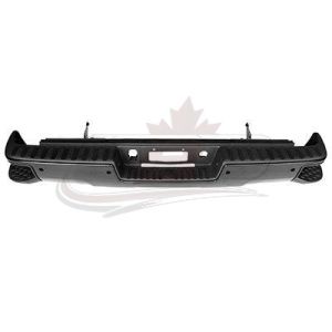 Bumper Rear Chevrolet Silverado 1500 Legacy 2019 Assembly Black With Corner Step/Sensor , GM1103179