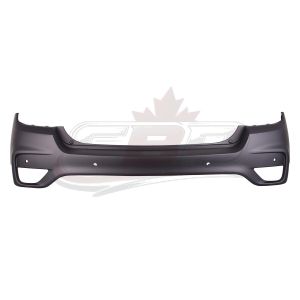 Bumper Rear Upper Chevrolet Trax 2017-2022 Primed With Sensor Use Without Keyless Entry, Gm1114122