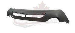 Bumper Rear Lower Chevrolet Trax 2017-2022 Textured Finish Without Blind Spot Bracket Capa, Gm1115143C