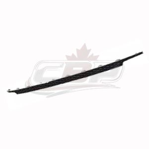 Grille Lower Chevrolet Equinox 2008-2009 On Rear Bumper Matte-Black , GM1136100