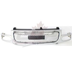Grille Assembly Gmc Denali 1500 2003-2007 (Chrome Slv) Denali , GM1200510