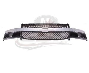 Grille Chevrolet Express 2003-2021 Chrome/Grey With Composite Head Lamp , GM1200535
