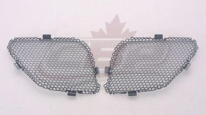 Grille Upper Driver Side Pontiac G6 2005-2009 (Inr) Black Steel Use With Gm1000731 Cover , GM1200539
