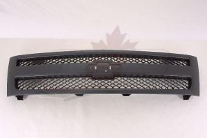 Grille Painte Chevrolet Silverado 1500 2007-2013 Black , GM1200578