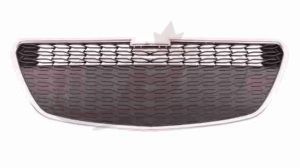 Grille Lower Chevrolet Spark 2013-2015 Matt-Black With Chrome Mldg Without Fog Hole Ls/Lt , GM1200656