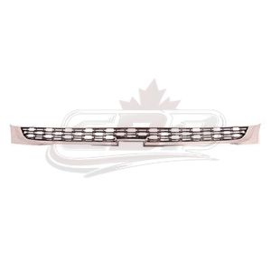 Grille Upper Chevrolet Malibu 2014-2015 Chrome/Black, Gm1200682U