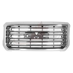 Grille Moulding Gmc Sierra 2500 2015-2019 Without Base/Sle Model Matte Dark Gray , GM1200689