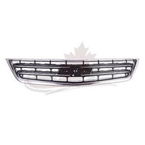 Grille Chevrolet Impala 2014-2020 With Chrome Molding Matte Black Ltz Model Without Adaptive Cruise , GM1200717
