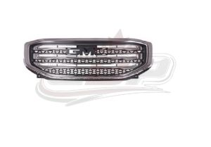 Grille Front Gmc Acadia 2017-2019 Chrome Black Mesh Insert Without Emblem, Gm1200752