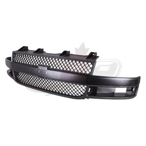 2018-2025 Chevrolet Express Grille Front Black/Matte Dark , GM1200834