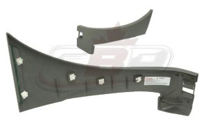 Fender Cladding Front Lower Driver Side Chevrolet Avalanche 2002 Matte-Gray , GM1292111