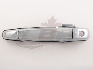 Door Handle Front Outer Driver Side Cadillac Escalade 2007-2014 Chrome (With Key Ho) , GM1310163