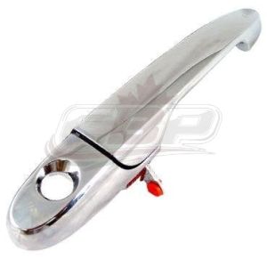 Door Handle Front Outer Driver Side Chevrolet Cobalt 2005-2010 Chrome (With Key Ho) , GM1310167