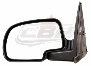 Mirror Driver Side Chevrolet Suburban 2000-2006 Manual Textured Black , GM1320230