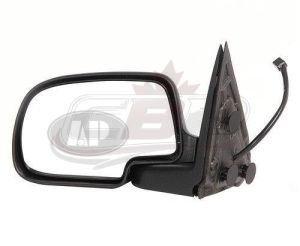 Mirror Driver Side Cadillac Escalade Esv 2003-2006 Power Heated With Manual Folding With Puddle Lamp Textured , GM1320247