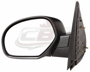Mirror Driver Side Chevrolet Silverado Hybrid 2009-2013 Manual Folding Textured Black , GM1320332