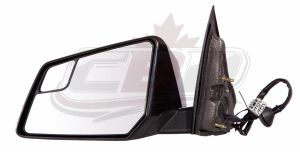 Mirror Driver Side Gmc Acadia 2009-2017 Power Heated With Signal With Spotter Mirror Manual Folding Ptm , GM1320383