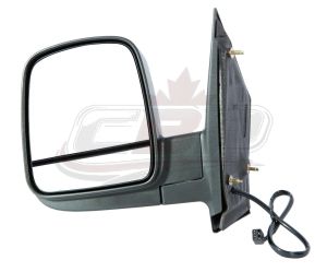 Mirror Driver Side Gmc Savana 2008-2021 Power Heated Manual Folding Dual Glass Textured , GM1320396