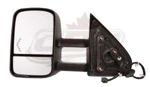 Mirror Driver Side Gmc Sierra 2500 2015-2019 Power Manual Fold/Dual Lens/Heated With Signal Trailer Tow Type , GM1320458