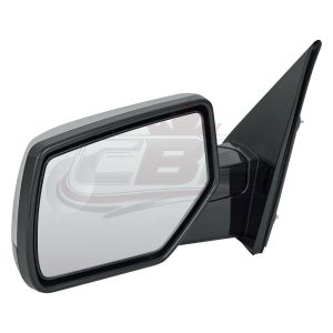 Mirror Driver Side Chevrolet Suburban 2015-2020 Power Heated Chrome With Blind Spot Manual Fold , GM1320506
