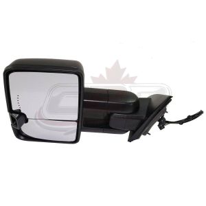 Mirror Driver Side Gmc Sierra 3500 2015-2019 Power Heated Tow Type With Side Marker/In-Glass Turn Signal/Cargo Spotlight , GM1320511