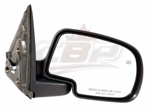 Mirror Passenger Side Gmc Yukon 2000-2006 Power Heated With Manual Folding With Puddle Lamp Textured With Smooth Cap Withoutff Road , GM1321252
