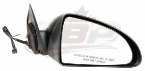Mirror Passenger Side Pontiac G6 2005-2009 Power Coupe/Convertible With Folding , GM1321303