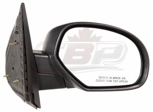 Mirror Passenger Side Chevrolet Silverado 3500 2007-2010 Manual Folding Textured Black , GM1321332