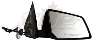 Mirror Passenger Side Gmc Acadia 2007-2008 Power Heated 1St Design Manual Folding Ptm , GM1321363