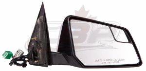 Mirror Passenger Side Chevrolet Traverse 2009-2013 Power Heated With Signal Power Folding With Memory , GM1321384