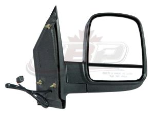 Mirror Passenger Side Gmc Savana 2008-2021 Power Heated Manual Folding Textured Dual Glass , GM1321396