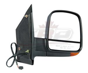 Mirror Passenger Side Chevrolet Express 2008-2021 Power Heated With Signal Manual Folding Textured Dual Glass , GM1321397