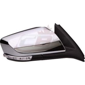 Mirror Passenger Side Chevrolet Impala 2014-2017 Power Heated With Signal/Puddle Without Dimming Glass Chrome , GM1321460