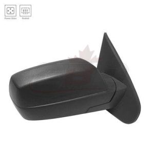 Mirror Driver Side Chevrolet Silverado 2500 2015-2019 Power Heated With Spotter Man-Folding Textured Cap , GM1321492