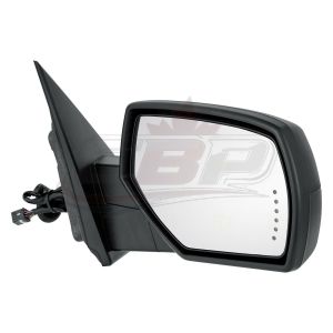 Mirror Driver Side Gmc Sierra 1500 2014-2018 Power Textured Heated Std Type With Signal/Memory/Puddle Lamp Power Fold , GM1321503