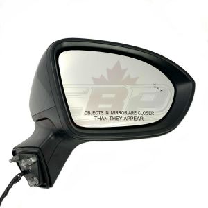 Mirror Passenger Side Chevrolet Cruze Sedan 2016-2019 Power Ptm Heated With Blind Spot , GM1321543