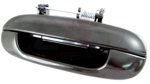 Door Handle Rear Outer Driver Side Chevrolet Trailblazer 2002-2009 (With Chrome Trim) , GM1520118