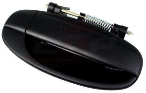Door Handle Rear Outer Driver Side Chevrolet Aveo Hatchback 2004-2008 Textured , GM1520136