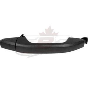 Door Handle Rear Driver Side/Passenger Side Gmc Denali 1500 2014-2018 Outer With Cover Texture Black , GM1520149