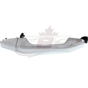 Door Handle Rear Driver Side/Passenger Side Chevrolet Silverado 1500 Legacy 2019 Outer With Cover Chrome , GM1520151