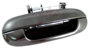 Door Handle Rear Outer Passenger Side Chevrolet Trailblazer 2002-2009 (With Chrome Trim) , GM1521118