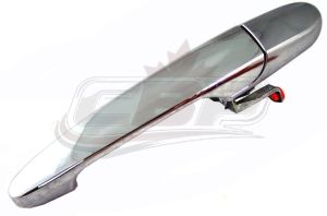 Door Handle Rear Outer Passenger Side Chevrolet Cobalt 2005-2010 Chrome , GM1521134
